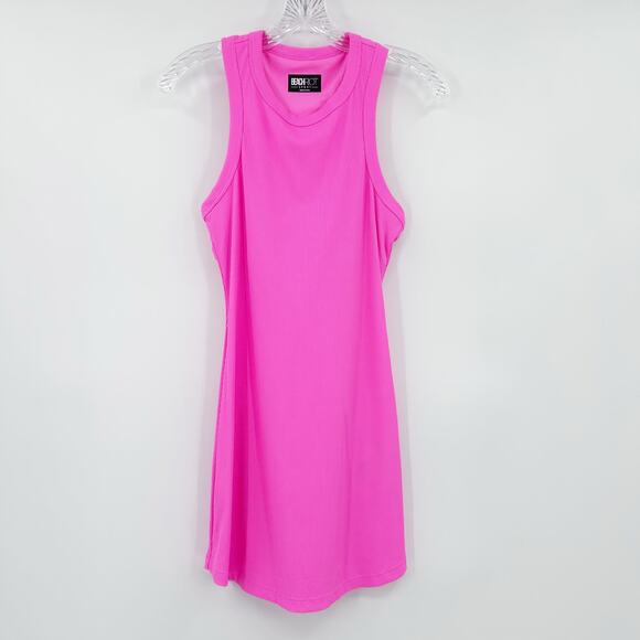Beach Riot Sport Sol Mini Dress Sugar Plum Neon Pink Built In Bra Womens Sz S - Picture 3 of 12